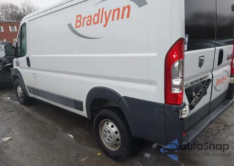 2017 Ram Promaster 1500 Low Roof 136 Wb from USA, damaged, VIN 3C6TRVAG7HE536482